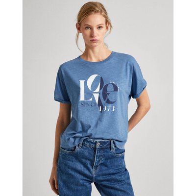 T-shirt manches courtes à motif PEPE JEANS