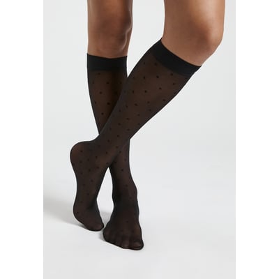 Chaussettes transparentes à motifs LARA ETAM