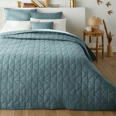 Couvre lit boutis matelassé coton Zig Zag Scenario LA REDOUTE INTERIEURS