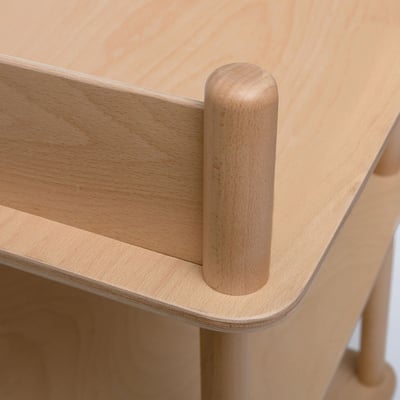 Table à langer PAGO en hêtre CHARLIE CRANE