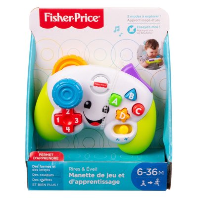 Fisher-price - la manette de jeux et d’apprentissages - jouet d'éveil  - 6 mois et + FISHER PRICE