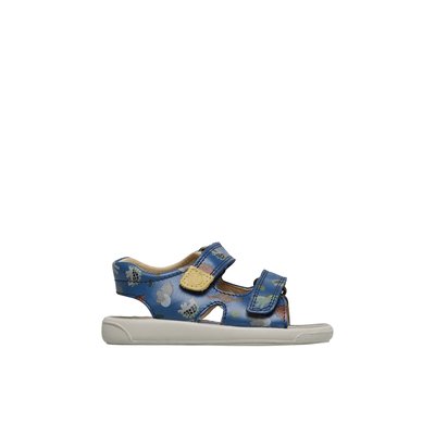 Sandales en cuir avec imprimé dinosaures JULY NATURINO
