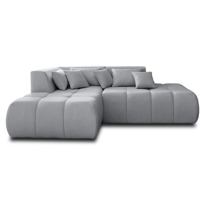 Canapé d'Angle gauche en Tissu 4 places - CARACAS LISA DESIGN
