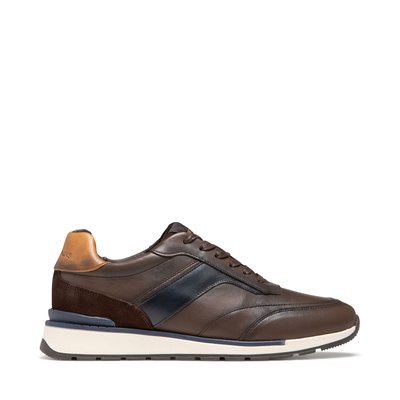 BASKET cuir SILEX REDSKINS