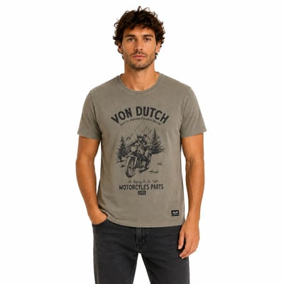 Tee shirt coton FOREST VON DUTCH