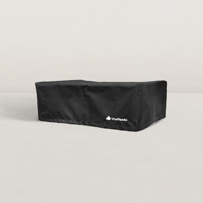 Housse de protection tissu imperméable pour plancha 2 feux VIVAPLANCHA