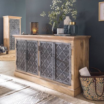 Buffet enfilade en bois de manguier  SAHARA MADE IN MEUBLES 