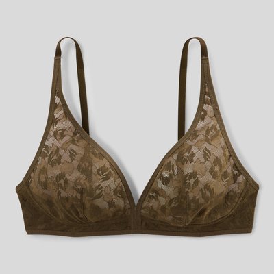 Soutien-gorge triangle foulard LEA en dentelle MONOPRIX
