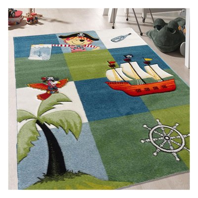 Tapis enfant tissé PIRATE UN AMOUR DE TAPIS