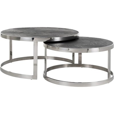 Tables gigognes rondes, Blackbone gold RECOLLECTION