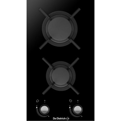 Plaque gaz DPG3301B Noir DE DIETRICH