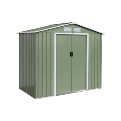 Abri de jardin métal 2,71m² avec kit d'ancrage HOUTLAND SWEEEK