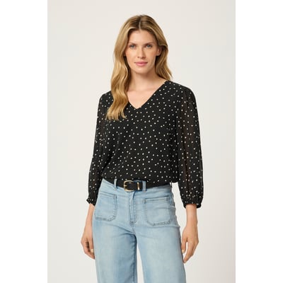 Blouse with long sleeve KAFFE