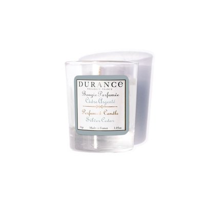 Mini bougie parfumée CÈDRE ARGENTÉ DURANCE