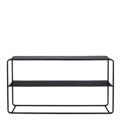 Console en métal noir BLANC D’IVOIRE