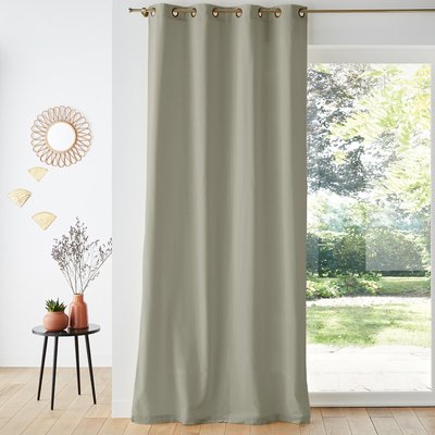 Штора из велюра с люверсами Velvet LA REDOUTE INTERIEURS