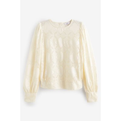 Blouse en dentelle à manches longues NEXT