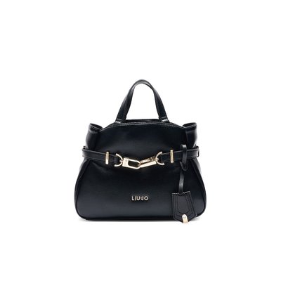 Sac à main noir avec charm LIU JO