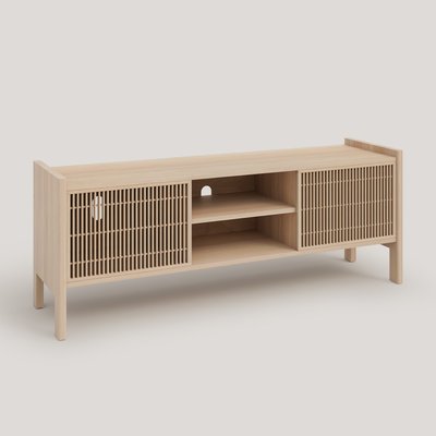 Meuble TV pour vinyle en pin verni TARIDA NAAN FURNITURE