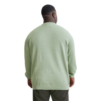 Pull-over regular en piqué de coton bio MARC O'POLO