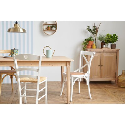 Chaises bistrot en rotin (lot de 2) - ESTAMINET HELLIN, DEPUIS 1862