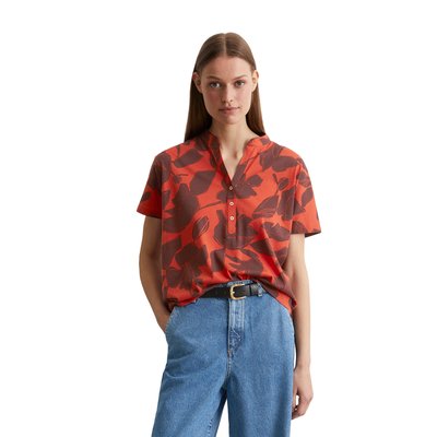 Blouse en jersey à manches courtes relaxed en single jersey imprimé MARC O'POLO