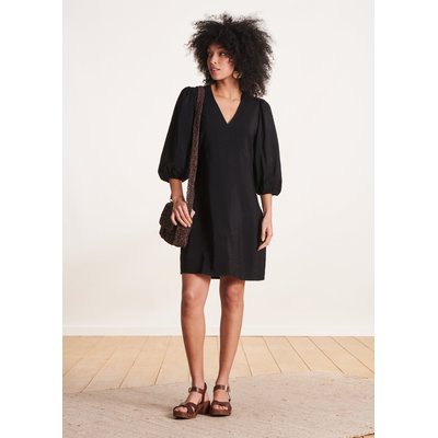 Robe courte cintrée à manches longues LA FEE MARABOUTEE