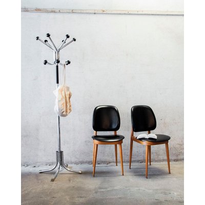 Paire de chaises Pierre Guariche Alma N°689 - Bon état DEBONGOUT