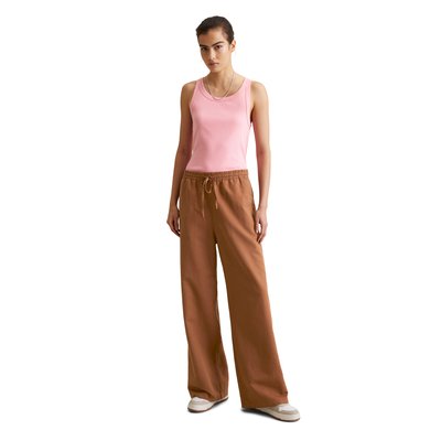 Débardeur côtelé slim en jersey stretch de coton bio MARC O’POLO DENIM