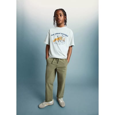 Pantalon droit coton MANGO KIDS
