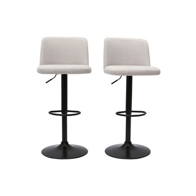 Tabourets de bar design réglables ajustables (lot de 2) MONTI MILIBOO