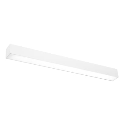 Applique murale Aluminium Blanc LED 1 Pinne EDEN