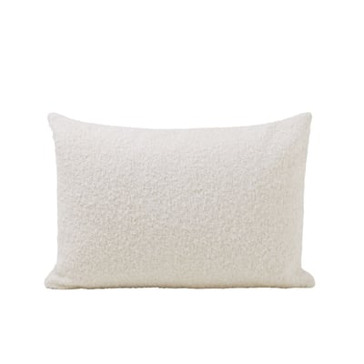 housse de coussin en Bouclette à l'aspect laineux LEONARD MADURA