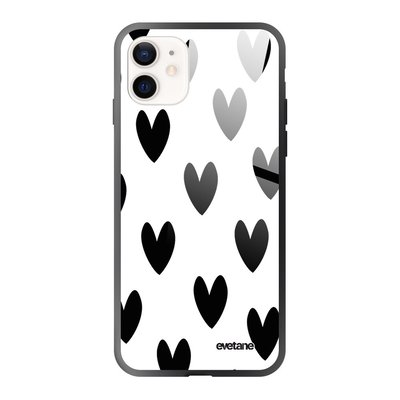 Coque soft touch glossy iPhone 12 Mini EVETANE