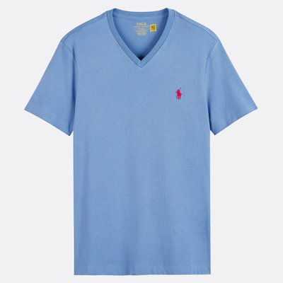T-shirt aderente con scollo a V POLO RALPH LAUREN