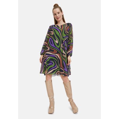 Robe plissée à motifs CARTOON