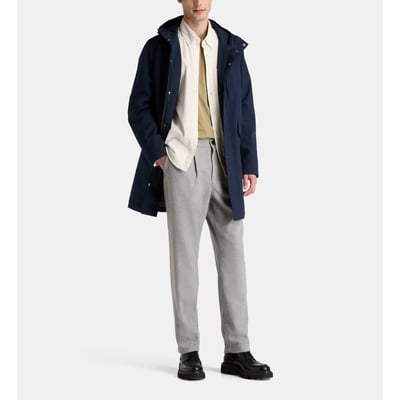Parka mi-longue larkali capuche GALERIES LAFAYETTE