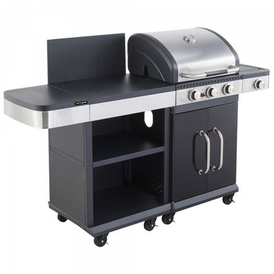Barbecue Gaz et desserte, FIDGI 3 COOK IN GARDEN