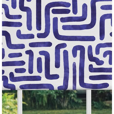 120x140cm Abstract Grid Blackout Roller Blind Made to Order SO'HOME