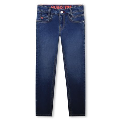 Jean ajusté jacron contrastant HUGO KIDSWEAR