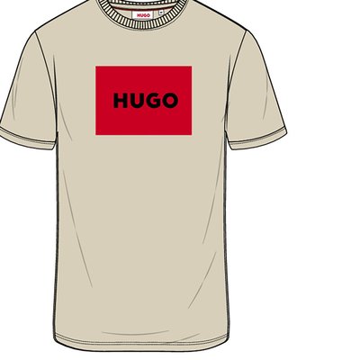 T-shirt coton manches courtes HUGO KIDSWEAR