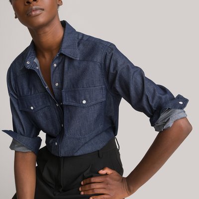 Chemise en jean femme LA REDOUTE COLLECTIONS La Redoute