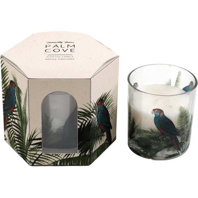 Bougie parfumée tube Palm (Lot de 2) JARDINDECO
