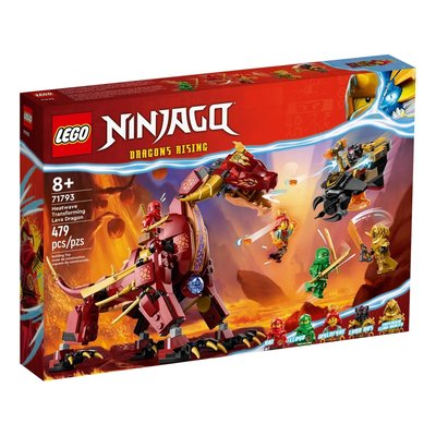 Ninjago Le dragon de lave transformable de Heatwave LEGO