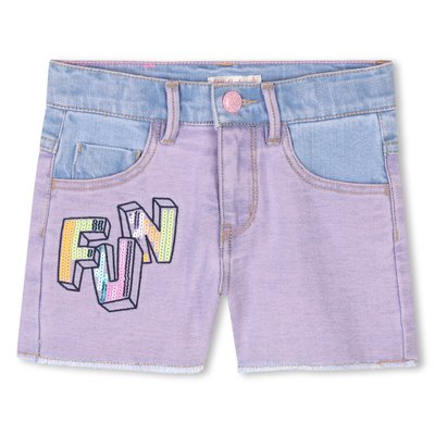 Short en jean orné de sequins BILLIEBLUSH