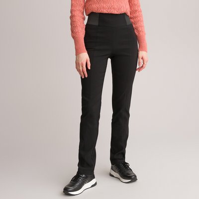 Pantalon noir coupe droite femme cheap