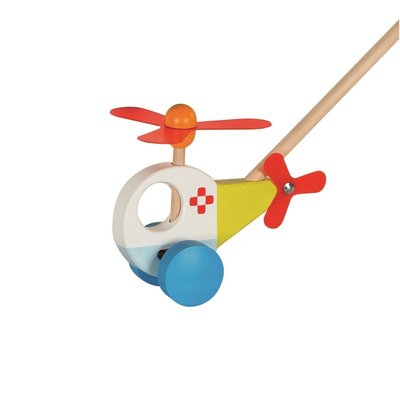 Véhicule à pousser hélicoptère GOKI