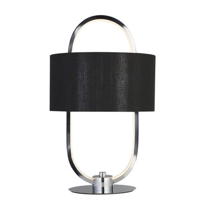 Lampe MADRID 1x10W LED Chromé Noir BOUTICA-DESIGN