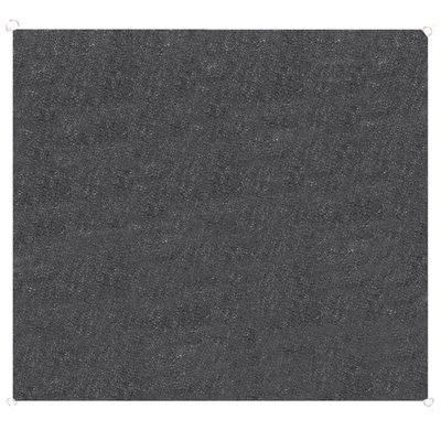 Toile ombrage polyéthylène carrée gris 300x300cm WADIGA