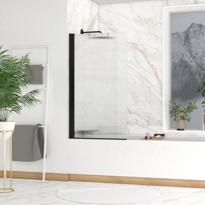 Pare baignoire en verre ondulé HOME MAISON